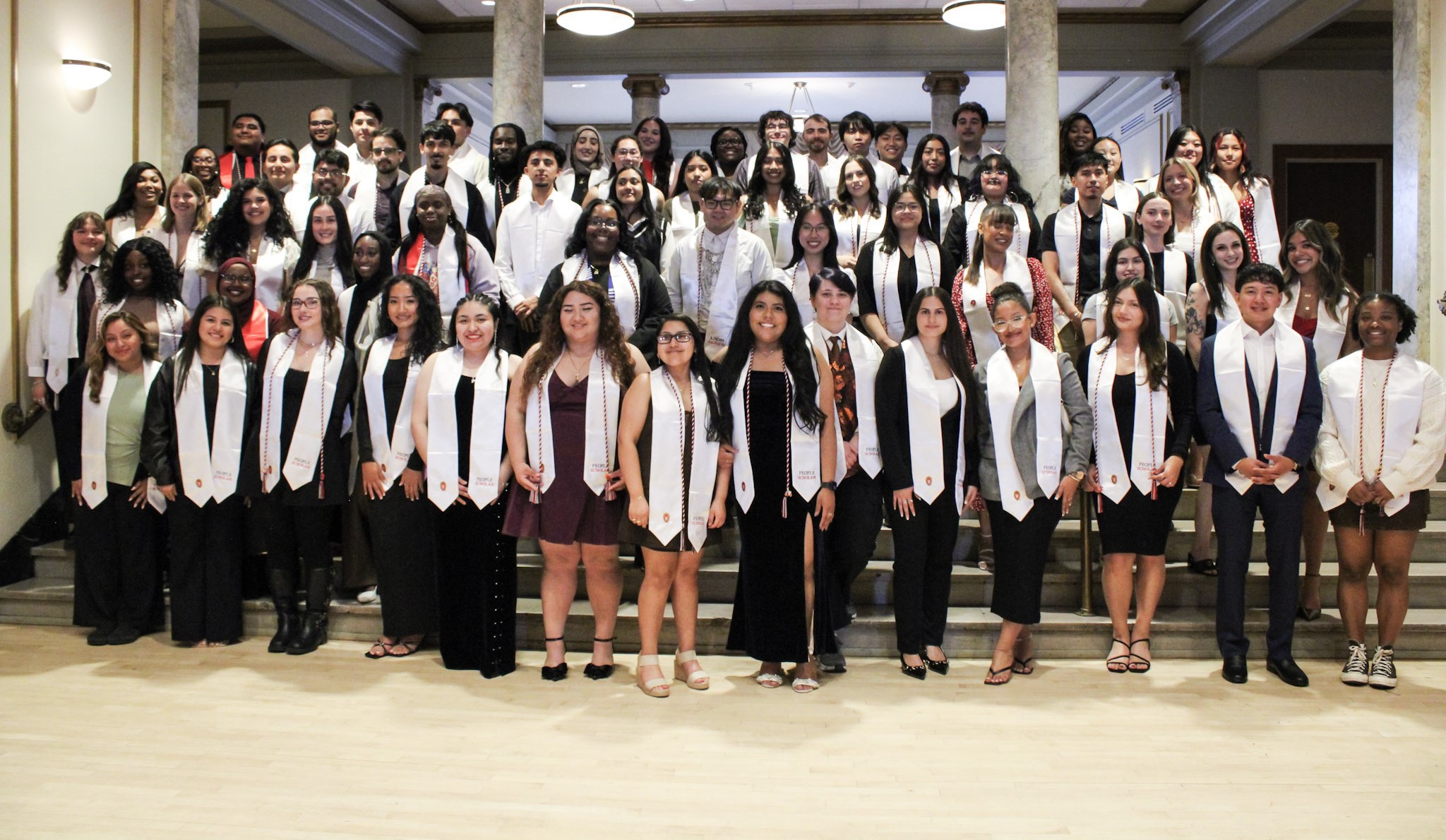 Graduating PEOPLE program students