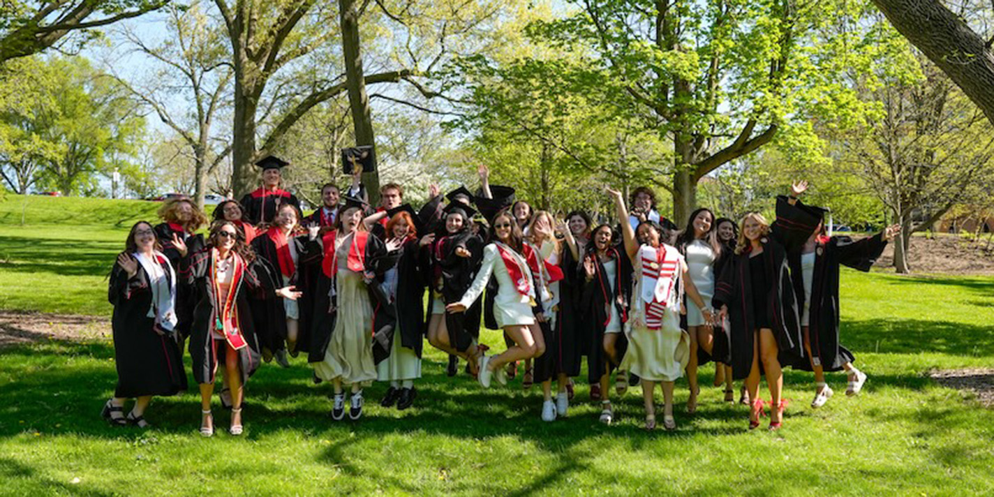 Graduating students pictured
