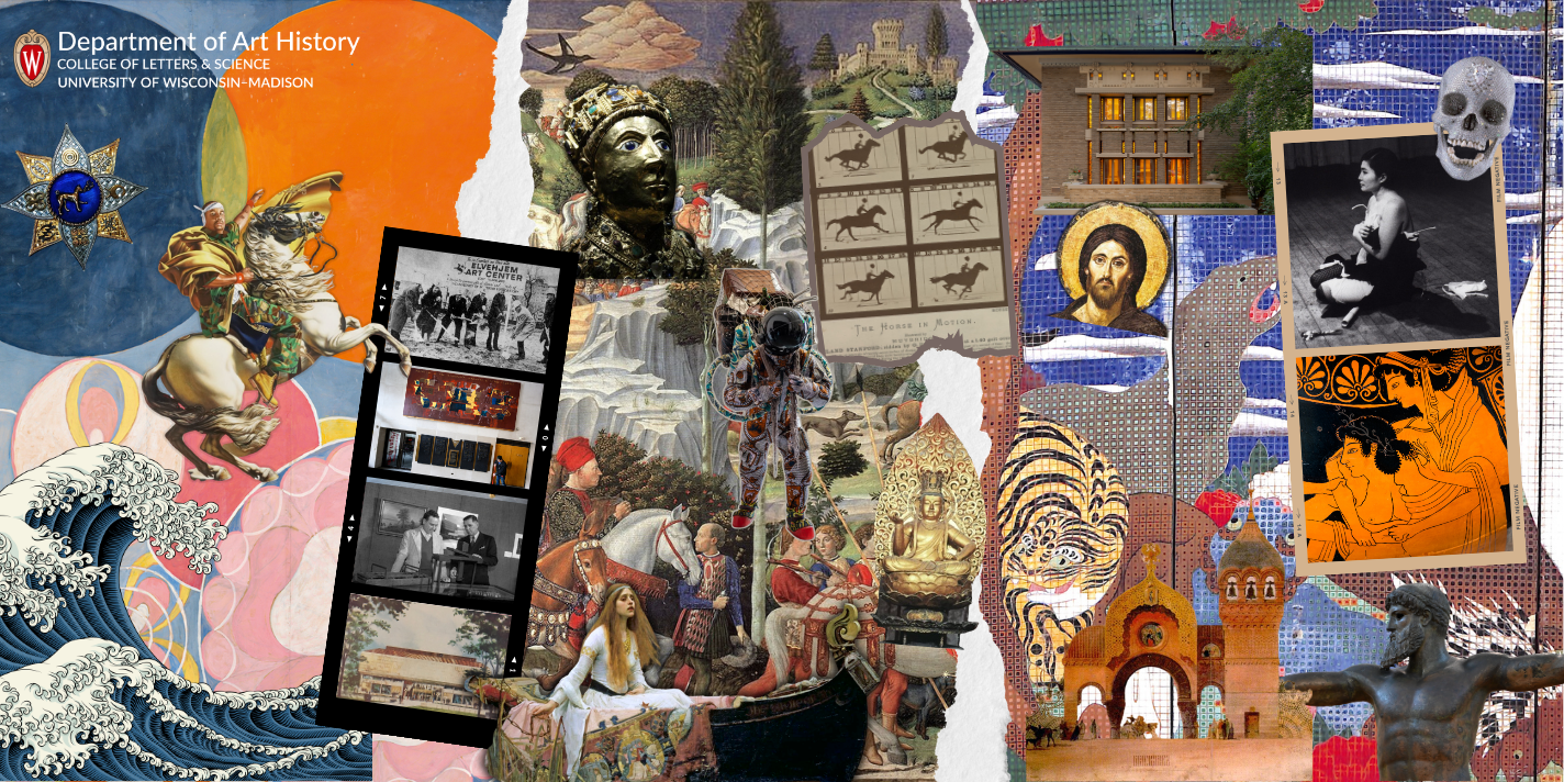 Collage of art history icons